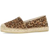 Manfield - Espadrilles - Beige/Cognac/Zwart - Suède - Leren Voering