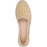 Manfield - Espadrilles - Beige - Gevlochten Raffia - Touwzool 2 cm