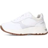 Manfield - Chunky Sneakers - Wit - Leer