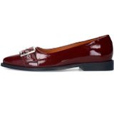 Manfield - Loafers - Rood - Lak - Dames