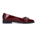 Manfield - Loafers - Rood - Lak - Dames