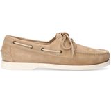 Manfield - Bootschoenen - Beige - Suède - Heren