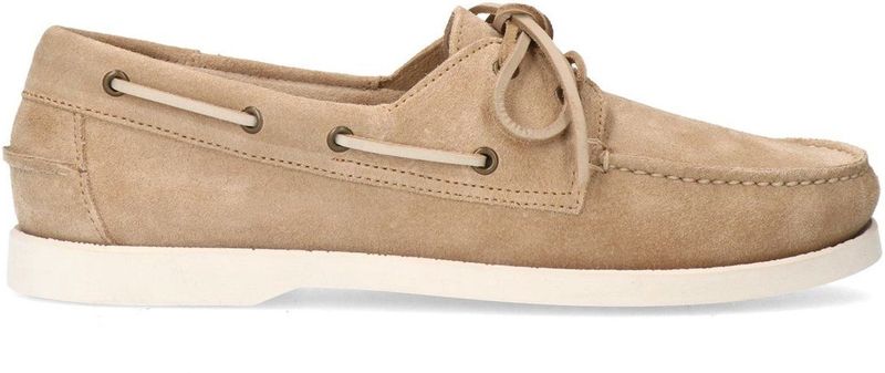 Manfield - Bootschoenen - Beige - Suède - Heren