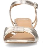 Sacha - Sandalette - Goud - Imitatieleer - Elegant Hakje