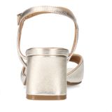 Sacha - Sandalette - Goud - Imitatieleer - Elegant Hakje