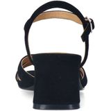 Manfield - Sandalen - Zwart - Suède