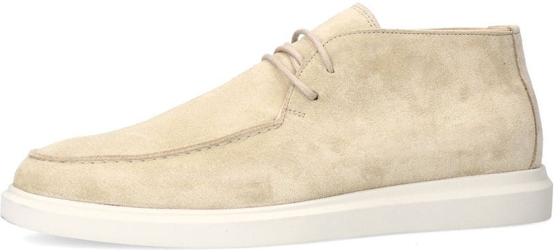 Manfield - Veterlaarzen - Beige - Suède