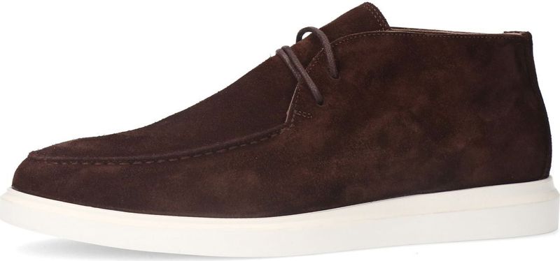 Manfield - Veterboots - Bruin - Suède - Leren Voering