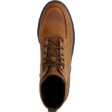 Manfield - Heren - Cognac leren veterboots