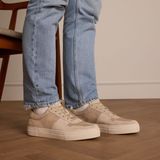 Manfield - Sneakers - Beige - Suède
