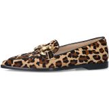Manfield - Luipaardprint Loafer - Veelkleurig - Suède