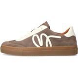 Manfield - Sneakers - Bruin - Suède