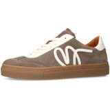 Manfield - Sneakers - Bruin - Suède