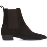 Manfield - Chelsea Boots - Bruin - Suède