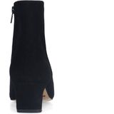 Manfield - Enkellaarsjes - Zwart - Suède