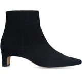 Manfield - Enkellaarsjes - Zwart - Suède