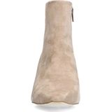 Manfield - Enkellaarsjes - Beige - Suède