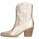 Manfield - Cowboylaarzen - Geel - Leren - Gouden