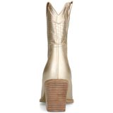 Manfield - Cowboylaarzen - Geel - Leren - Gouden