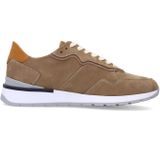No Stress - Nubuck Sneakers - Beige - Nubuck - Leren Voering