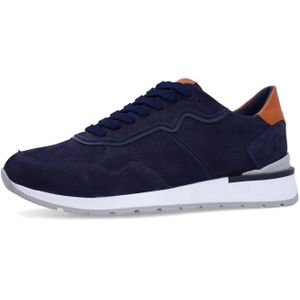 Navy nubuck sneakers