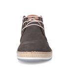 Manfield - Taupe Nubuck Veterschoenen - Leer - Memory Foam
