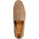 Manfield - Mocassins - Taupe - Suède - Leren Voering