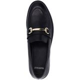 Manfield - Leren Loafers - Zwart - Leer