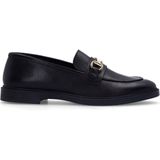 Manfield - Leren Loafers - Zwart - Leer