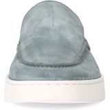 Manfield - Loafers - Blauw - Suède