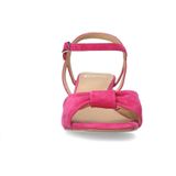 Manfield - Dames - Roze Sandalen - Suède - Gespsluiting - Lage Hak