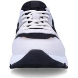 Manfield - Sneakers - Veelkleurig - Leren - Zilveren Details