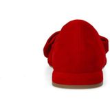 Manfield - Loafers - Rood - Suède - Leer Voering