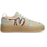 Manfield - Sneakers - Veelkleurig - Suède - Met Mint Details