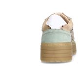 Manfield - Sneakers - Veelkleurig - Suède - Met Mint Details