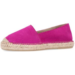 Manfield - Espadrilles - Roze - Suède