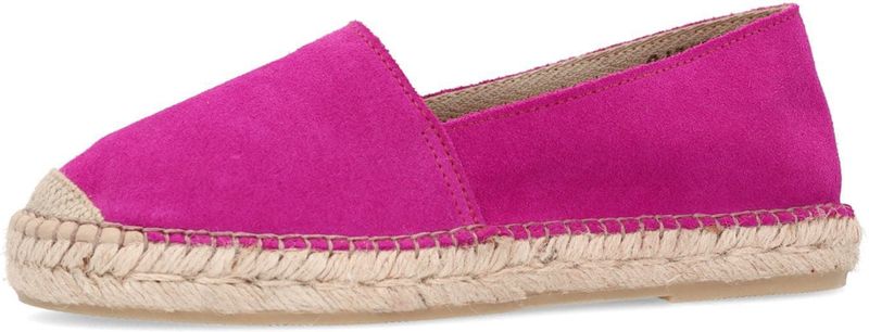 Manfield - Espadrilles - Roze - Suède