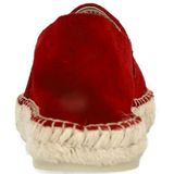 Manfield - Espadrilles - Bordeaux - Suède - Platte Zool