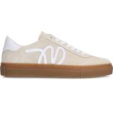 Manfield - Sneakers - Beige - Suède
