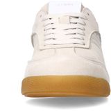 MANFIELD - Sneakers Laag - Ecru - Leer en Suède