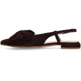 Manfield - Slingback Loafers - Bruin - Suède
