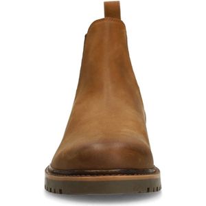 Manfield - Chelsea Boots - Cognac - Nubuck