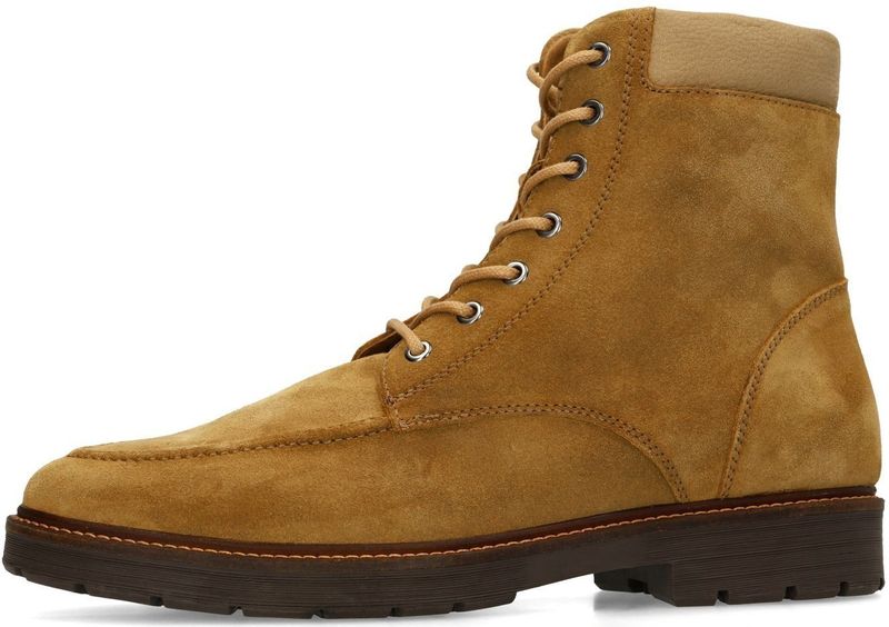 Manfield - Veterboots - Cognac - Suède