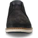 Manfield - Enkellaarsjes - Donkerblauw - Suède