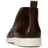 Manfield - Veterboots - Donkerbruin - Leren