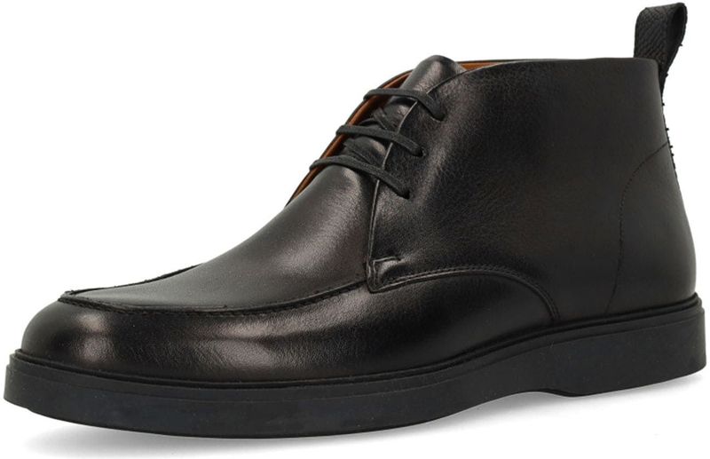 MANFIELD - Veterschoen - Zwart - Casual schoenen