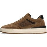 Manfield - Suède Sneakers - Bruin