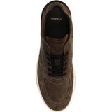 Manfield - Suède Sneakers - Grijs