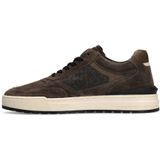 Manfield - Suède Sneakers - Grijs
