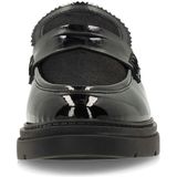 MANFIELD - Mocassins - Zwart - Leer